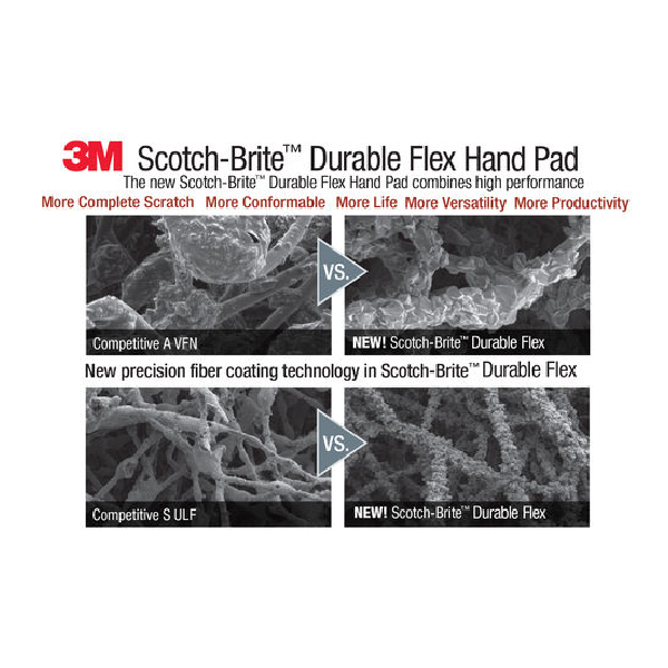 3M Scotch-Brite Durable Flex Folhas Abrasivas (1)