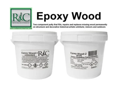 Epoxy Wood Adesivo Estrutural Epoxi Pasta para Modelar