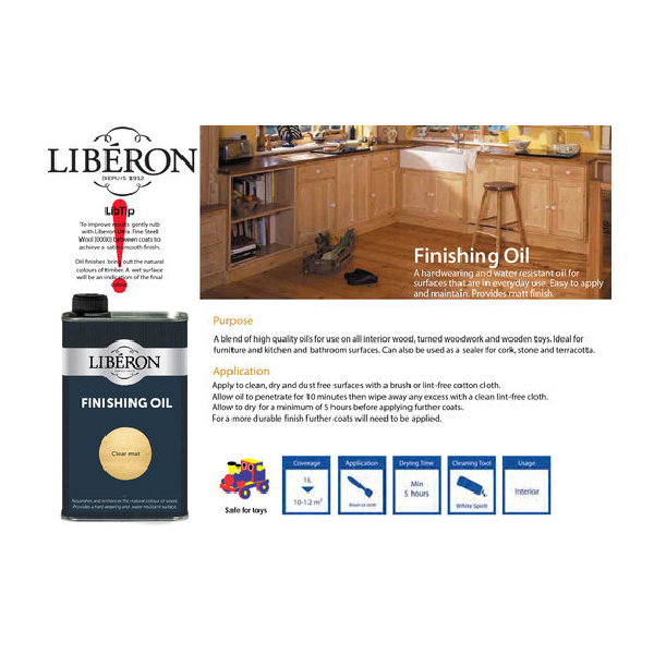 Liberon Finishing Oil Mate