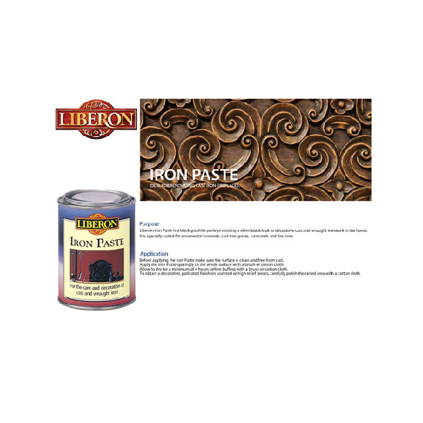 Liberon Iron Paste Renovador de Ferro Fundido