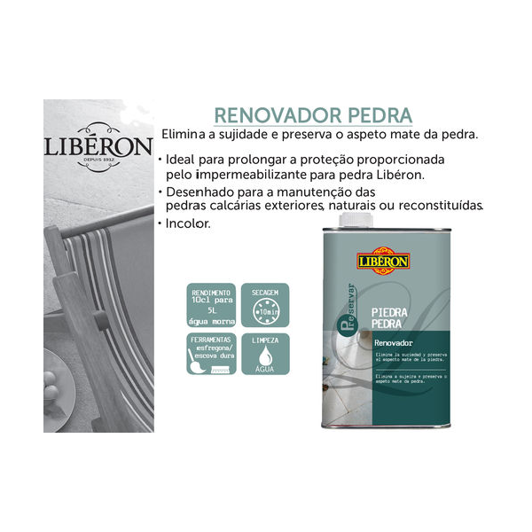 Liberon Renovador de Pedra 1L