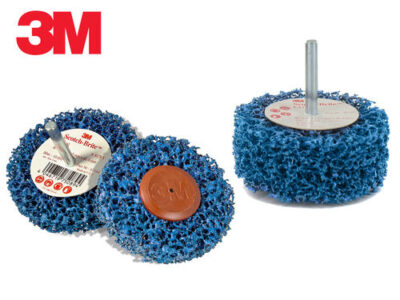 3M Scotch-Brite Clean & Strip Disco CG-ZS Ø75mm com eixo 6mm