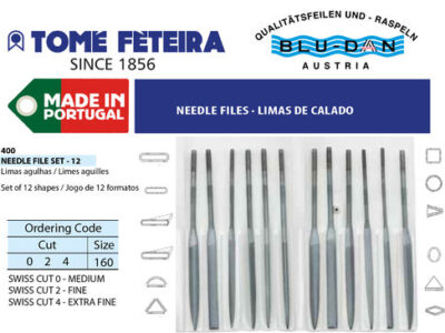 Tomé Feteira Limas de Calado Profissionais 160mm Conjunto 12pcs