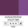 Cor: 860 QUINACRIDONE VIOLET Tubo: 14ml