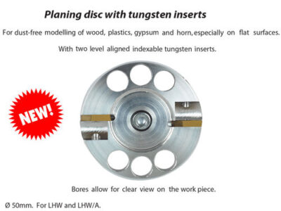 Proxxon Disco Ø50mm de Aplainamento e desbaste com pastilhas de tungstênio