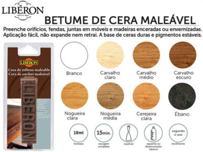 Liberon Flexible Wax Bitumen 18ml
