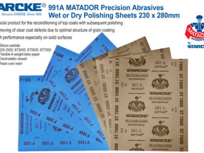 Starcke 991A MATADOR Folha de Polimento 230 x 280mm