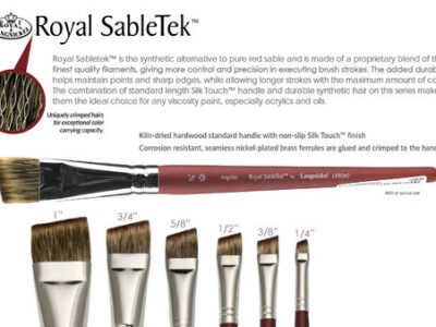 Royal SableTek Angled Brush