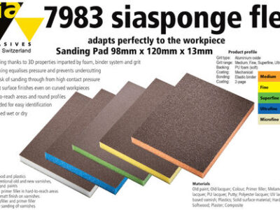 SIA 7983 Siasponge Flex Esponja abrasiva PROMO 35%